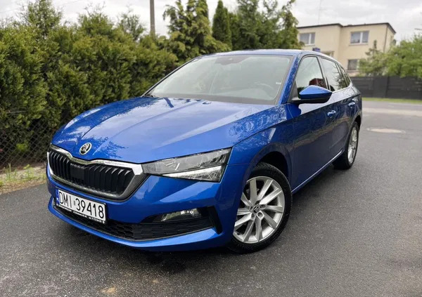 skoda scala Skoda Scala cena 57500 przebieg: 164200, rok produkcji 2020 z Milicz